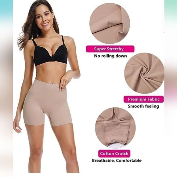 Joyshaper Boyshorts Panties for Women Anti Chafing Underwear Slip Shorts small - Picture 7 of 16